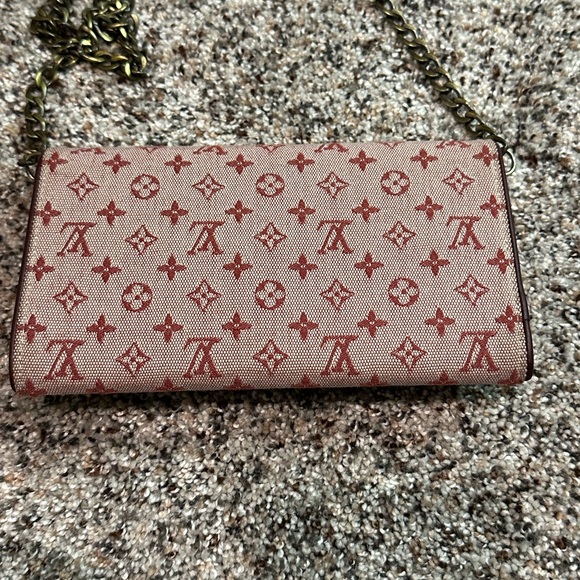 PINK DENIM LOUIS VUITTON WALLET - Picture 3 of 15